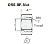 ORS-BR Nut